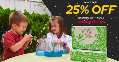 Green Kid Crafts End Of The Year Sale: 25% Off All Shop Purchases!
