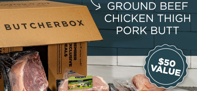 ButcherBox New Year Flash Sale: FREE New Years Bundle + $10 Off First Box!