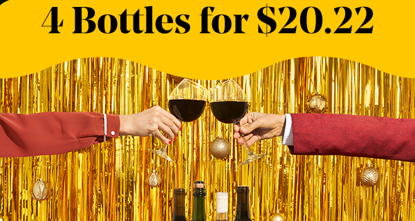 Winc New Year’s Sale: 4 bottles for $20.22 + FREE Shipping!