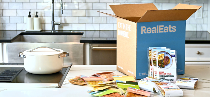 RealEats New Year Sale: Up To $80 Off First 4 Boxes Ready to Eat Meals!