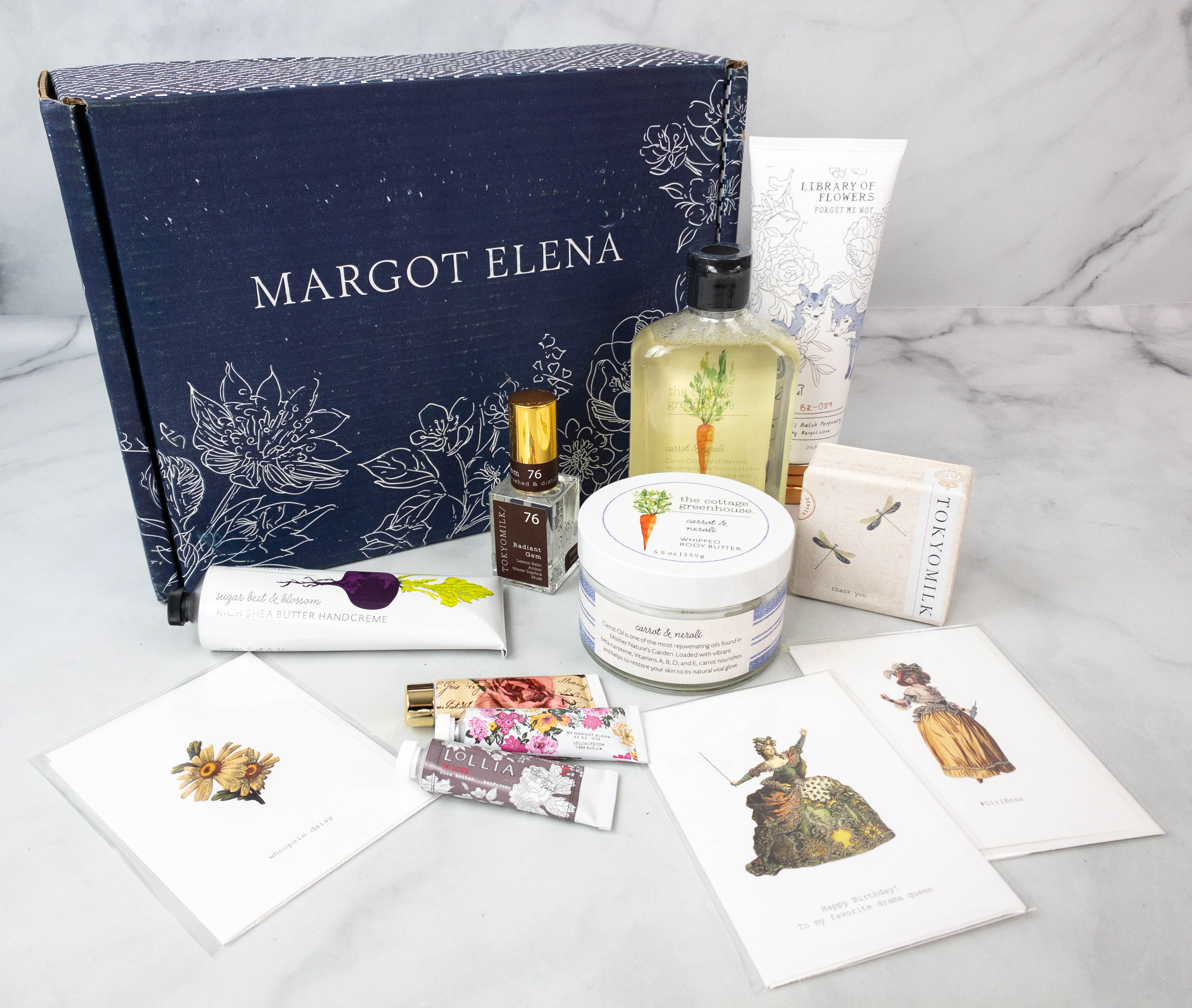 Margot Elena Winter 2022 subscription box shops