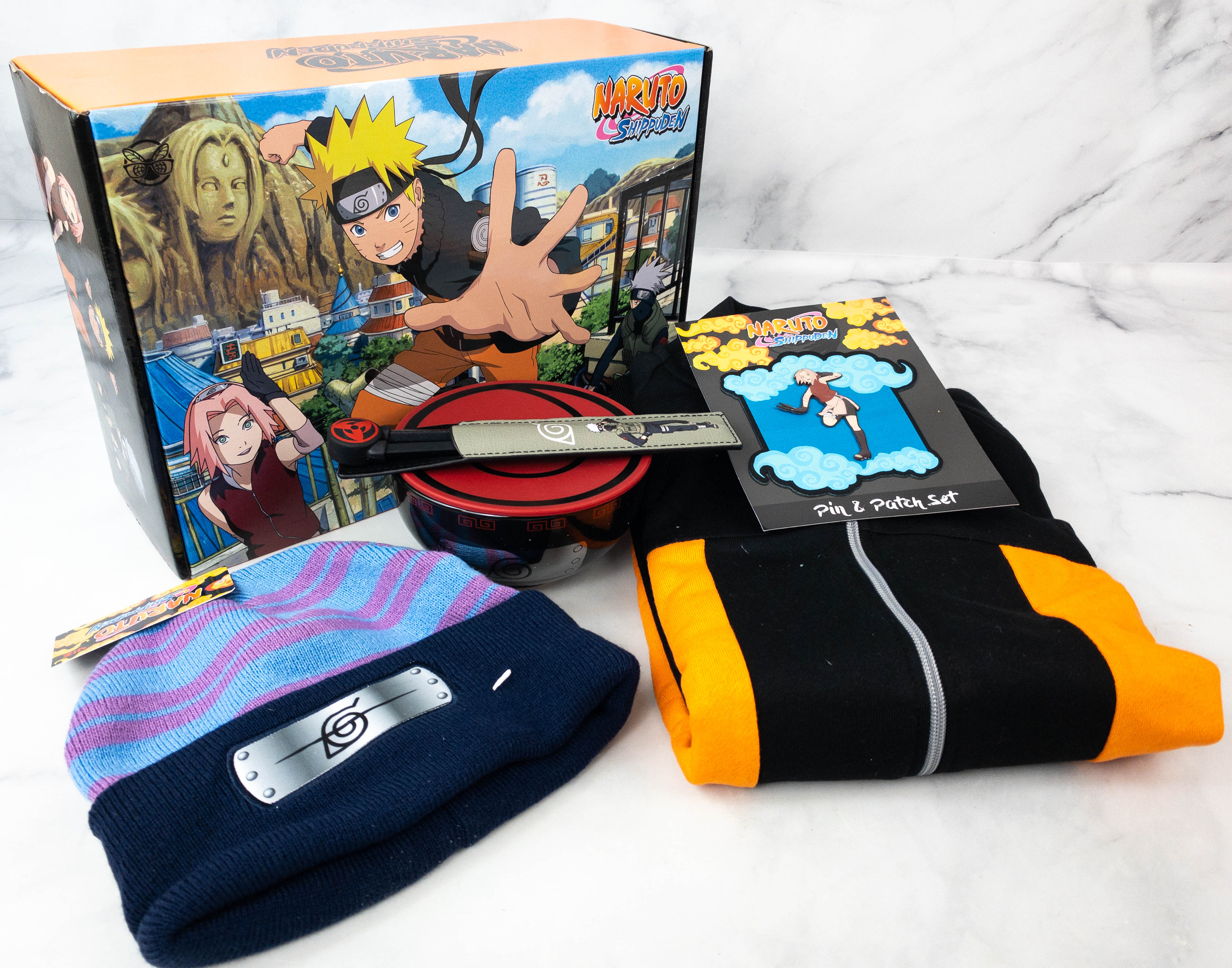 Naruto Shippuden Box Winter 2021 Subscription Box Review Hello