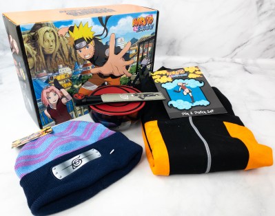 Naruto Shippuden Box Winter 2021 Subscription Box Review
