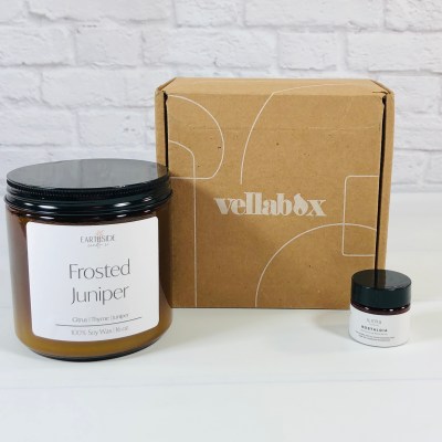 Vellabox December 2021 Review: Earthside Candle Co.