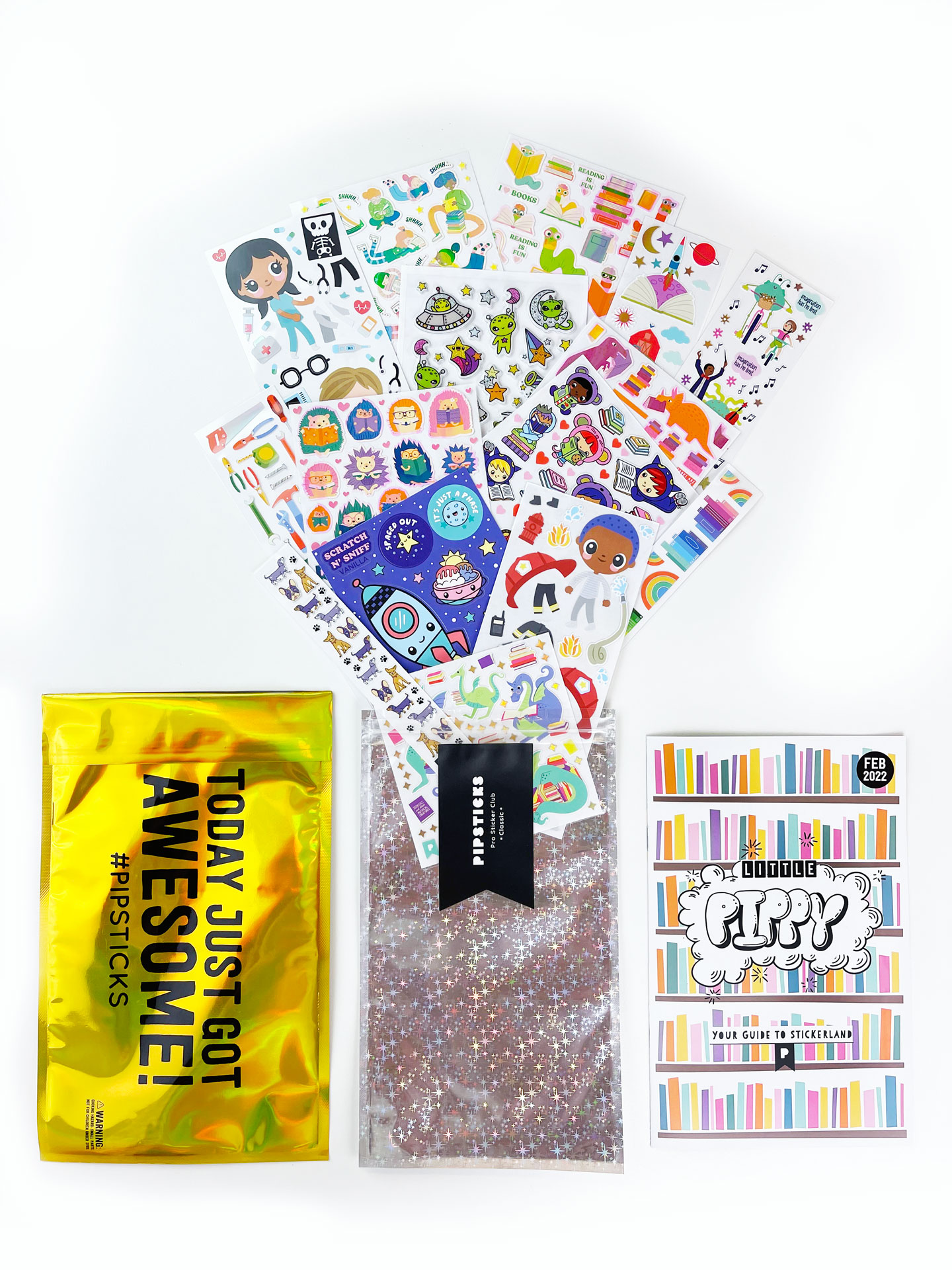 A Gift Idea For The Sticker Lover In All Of Us: Pipsticks - Hello  Subscription