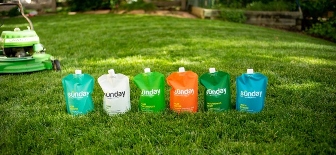 Say Hello To Sunday: A Subscription For All Natural Lawn Care Products!