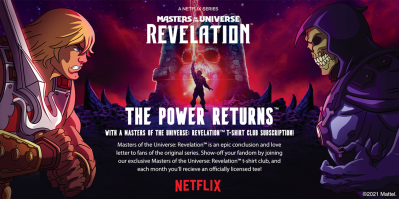 Masters of the Universe: Revelation T-Shirt Club: Show Off Your Fandom With These Epic Tees!