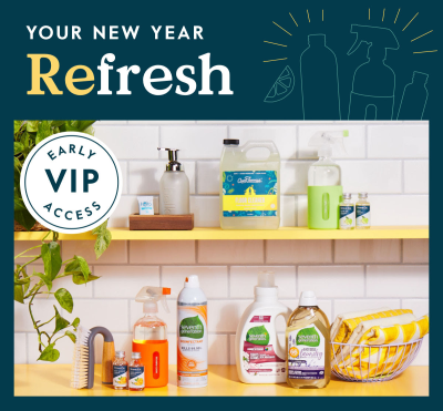 Grove Collaborative New Year Refresh Sale: 20% Off Select Cleaning Brands!