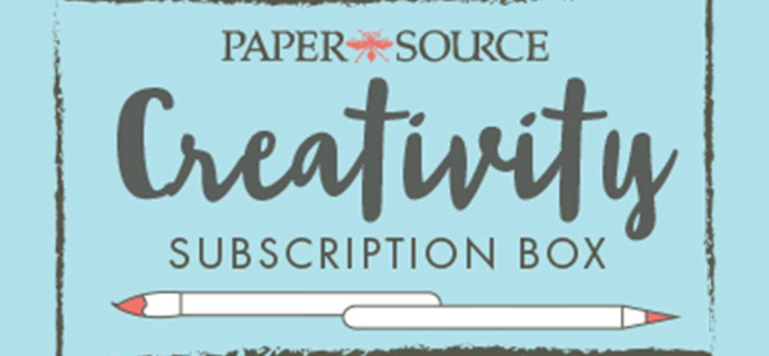 Paper Source Creativity Subscription Box February 2022 Spoilers!