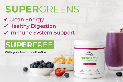 SmoothieBox SuperGreens: Give Yourself A Boost Of Clean Energy!