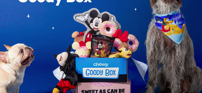 Explore New Chewy Disney Goody Boxes: Mickey Mouse and Friends!