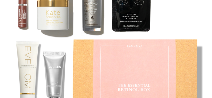 Space NK Essential Retinol Box: 6 Retinol Focused Products To Help You Fight Signs of Aging!