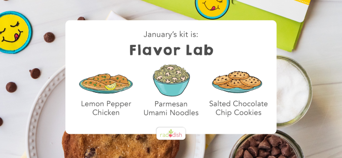 Raddish Kids Flash Sale: 3 Months FREE With 12 Months Kids Cooking Kit Subscription!
