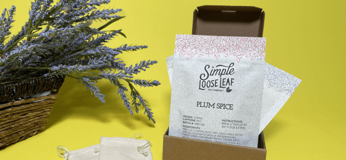Simple Loose Leaf Tea Coupon: Up To $5 Off Premium Teas Subscription!