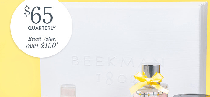 B. 1802 Beekman Beauty Box Winter 2021 Full Spoilers: Spring Awakening!