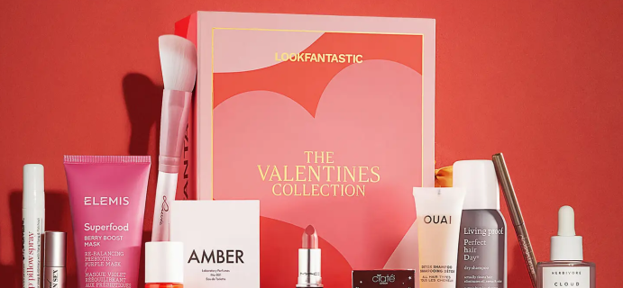Look Fantastic Valentine’s Day Collection Beauty Box: 12 Luxury Products To Gift Yourself This Valentine’s Day!