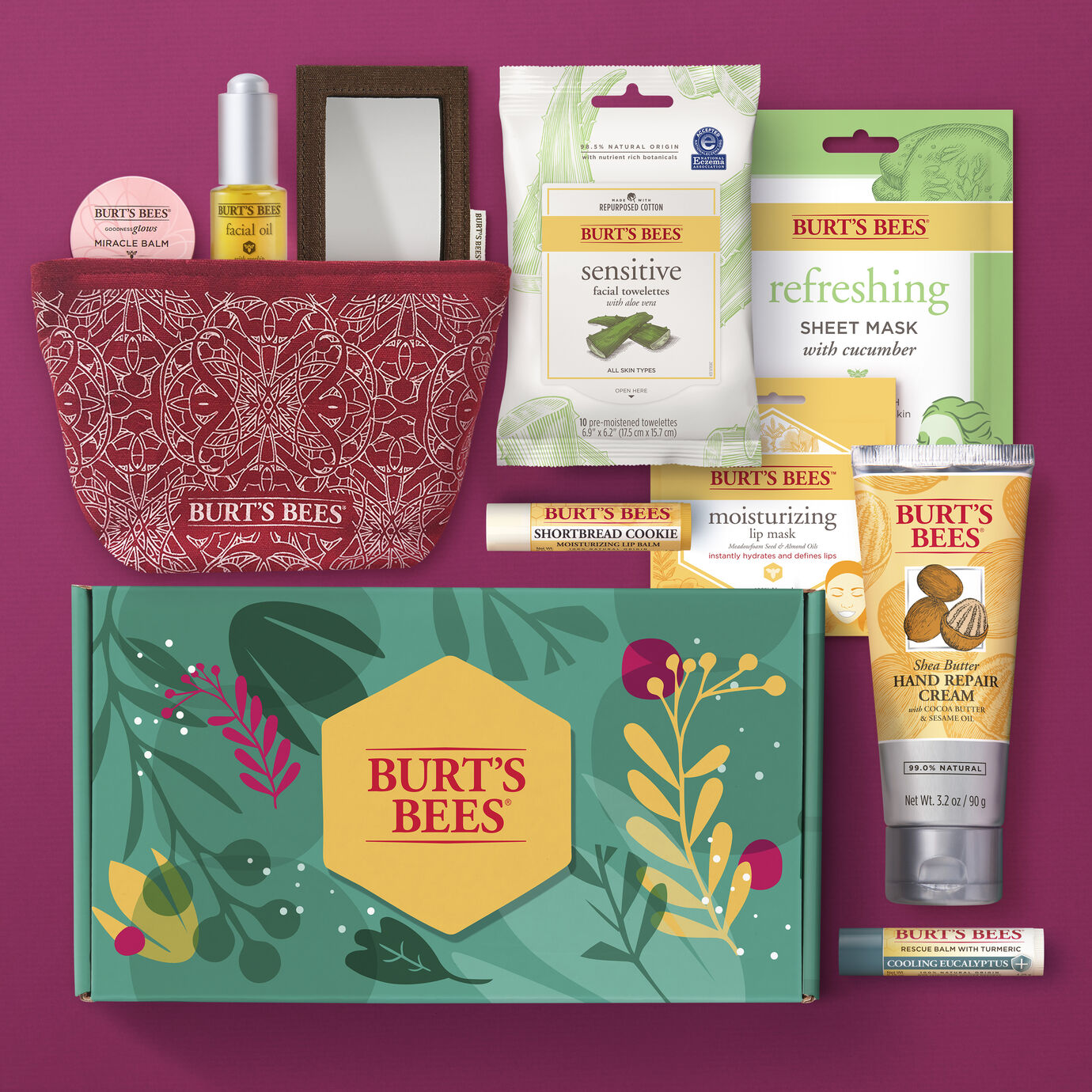 Burts Bees Essential Everyday Travel Size Skin Care Gift Set, 5Ct -  Walmart.com