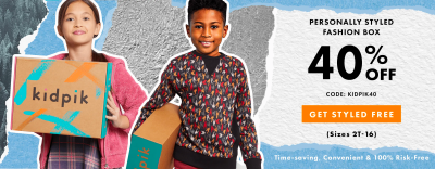 Kidpik: 40% Off First Box Of Kids Clothes + FREE Styling Fee!