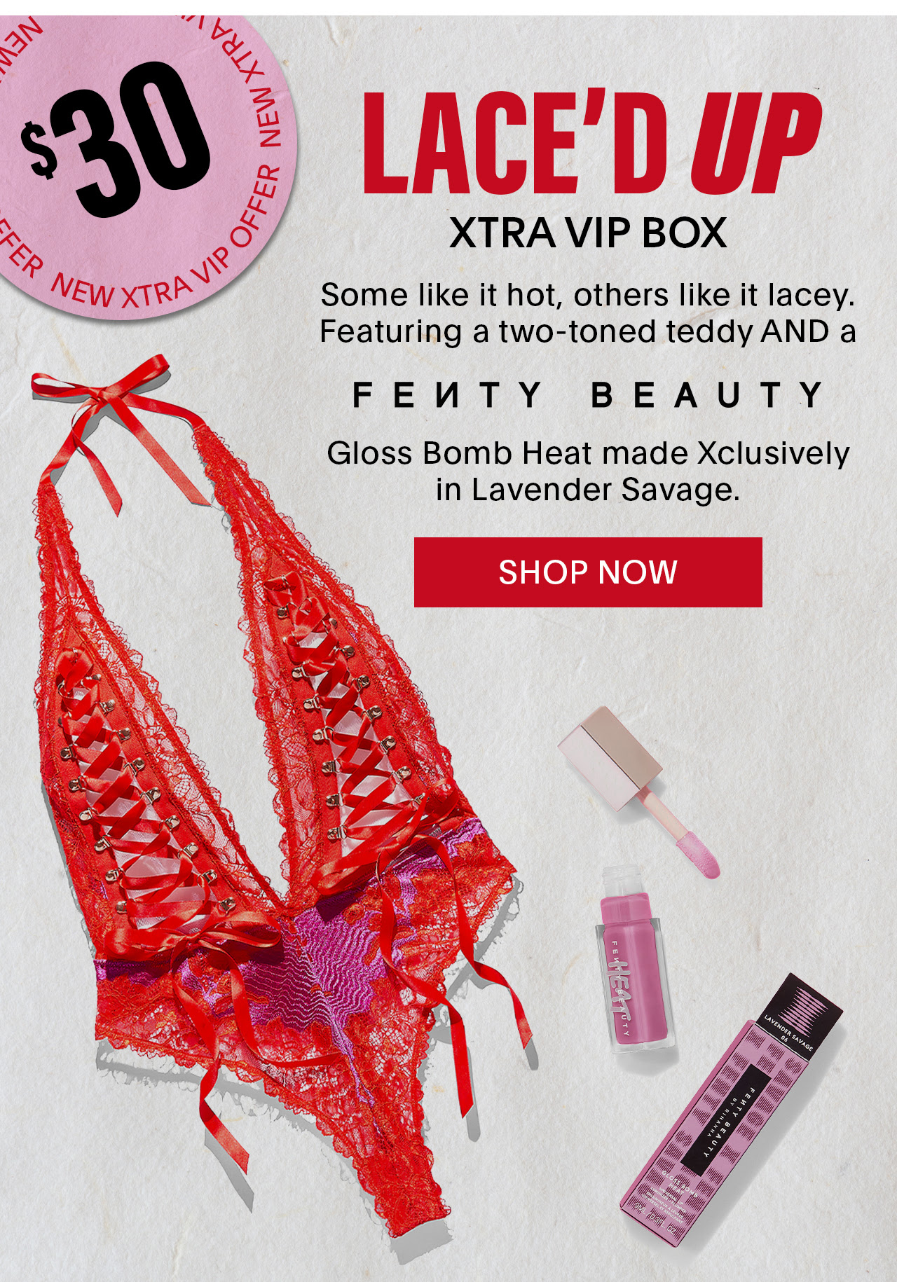 Savage X Fenty, Intimates & Sleepwear, Savage X Fenty Red Lace Bralette  Womens 2x