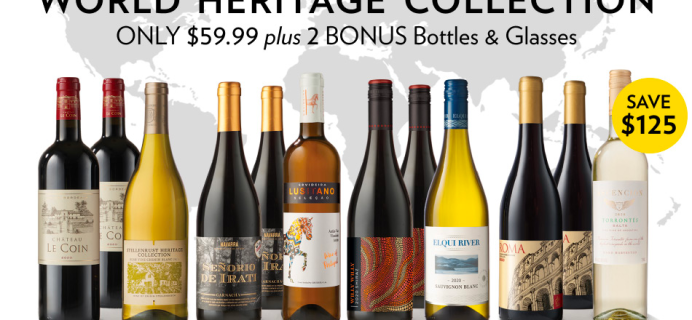 Nat Geo Wines of the World Coupon: World Heritage Collection + Over $125 Savings!