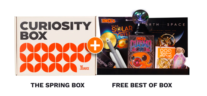 The Curiosity Box by VSauce Coupon: FREE Best Of Box With Subscription!