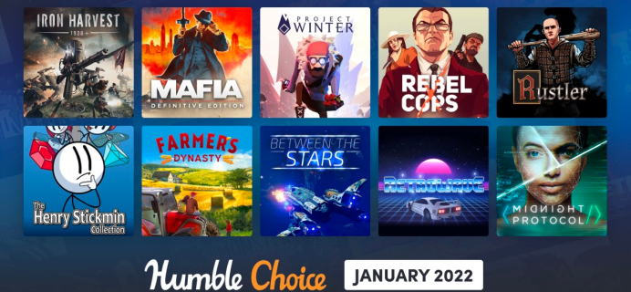 Humble Choice January 2022 Spoilers: Mafia: Definitive Edition, Project Winter, and More!