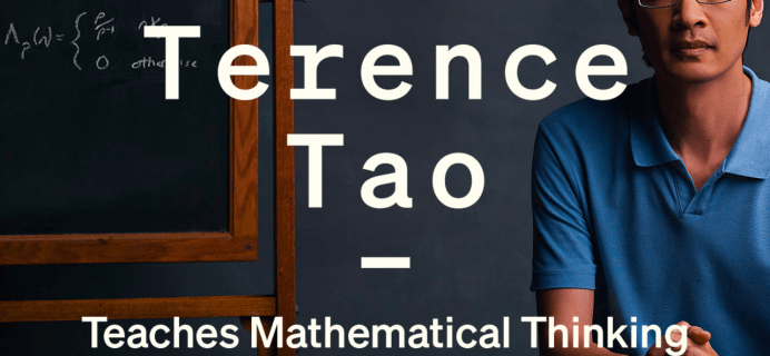 MasterClass Terence Tao: Learn How To Solve Every Day Problems Through Mathematical Thinking!