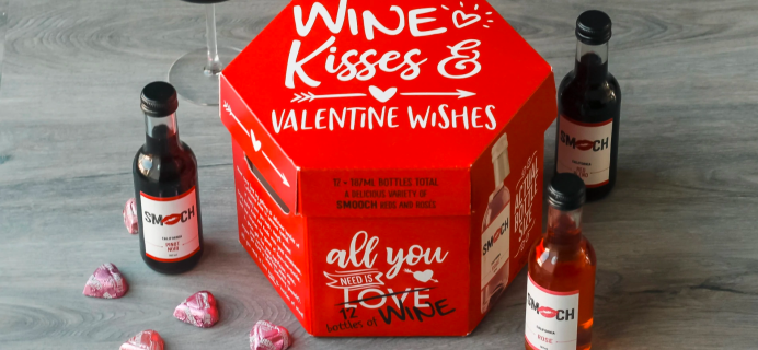 Sip & Savor Wine & Kisses Valentine’s Box: 12 Samplers To Make Valentine’s Extra Special!