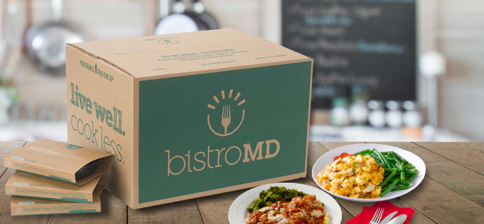 BistroMD Coupon: 40% Off Your First Box of Diet Meals + FREE Shipping!