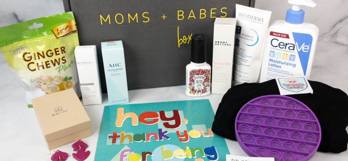 Moms + Babes Winter 2022 Subscription Box Review + Coupon