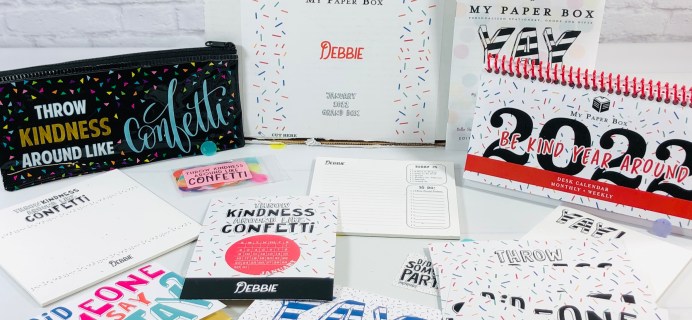 My Paper Box January 2022 Subscription Box Review + Coupon