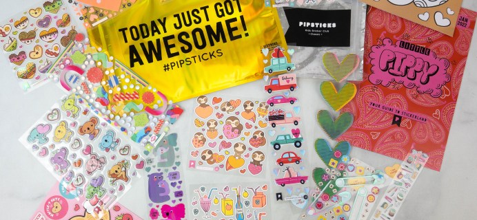 We’re In Love With Pipsticks Kids Club – Cute Valentine’s Day Stickers And More!