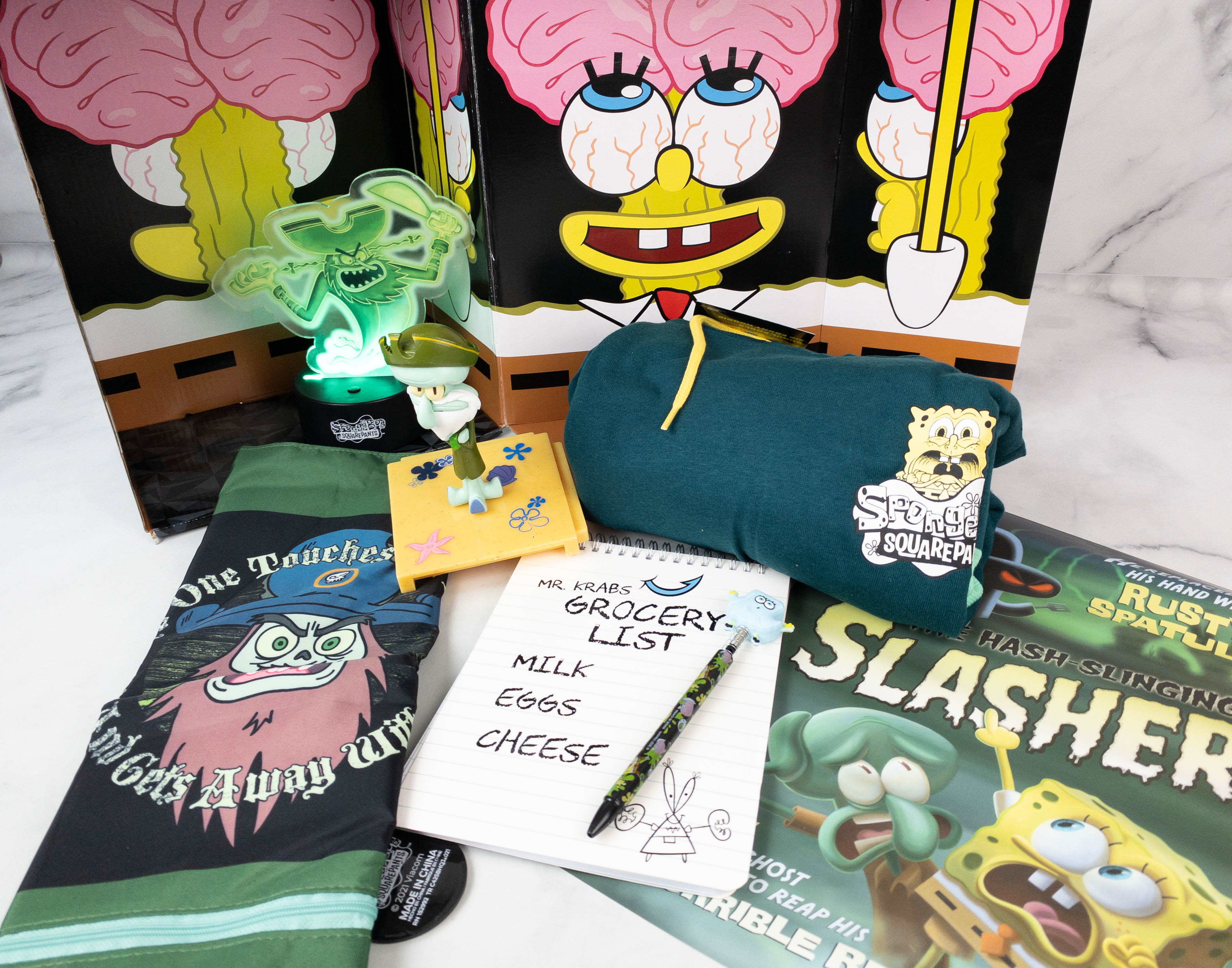 Spongebob Squarepants Bikini Bottom Box Review: Fall 2021 - Hello  Subscription