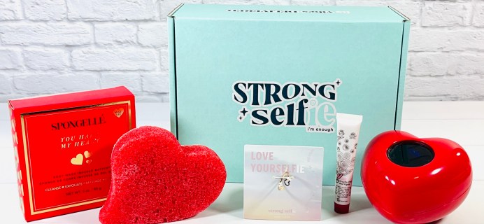 STRONG selfie February 2022 COLLEGE Box Review + Coupon