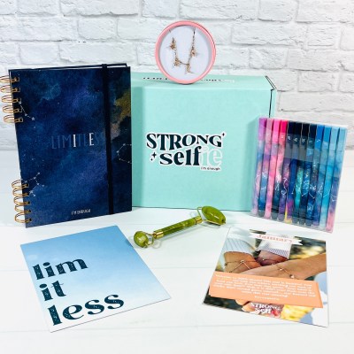 STRONG selfie January 2022 COLLEGE Box Review + Coupon