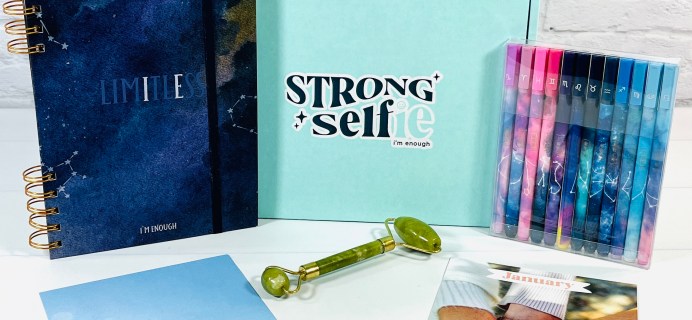 STRONG selfie January 2022 COLLEGE Box Review + Coupon