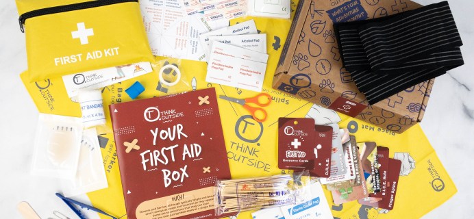 THiNK OUTSiDE BOXES Review – YOUR FIRST AID BOX!