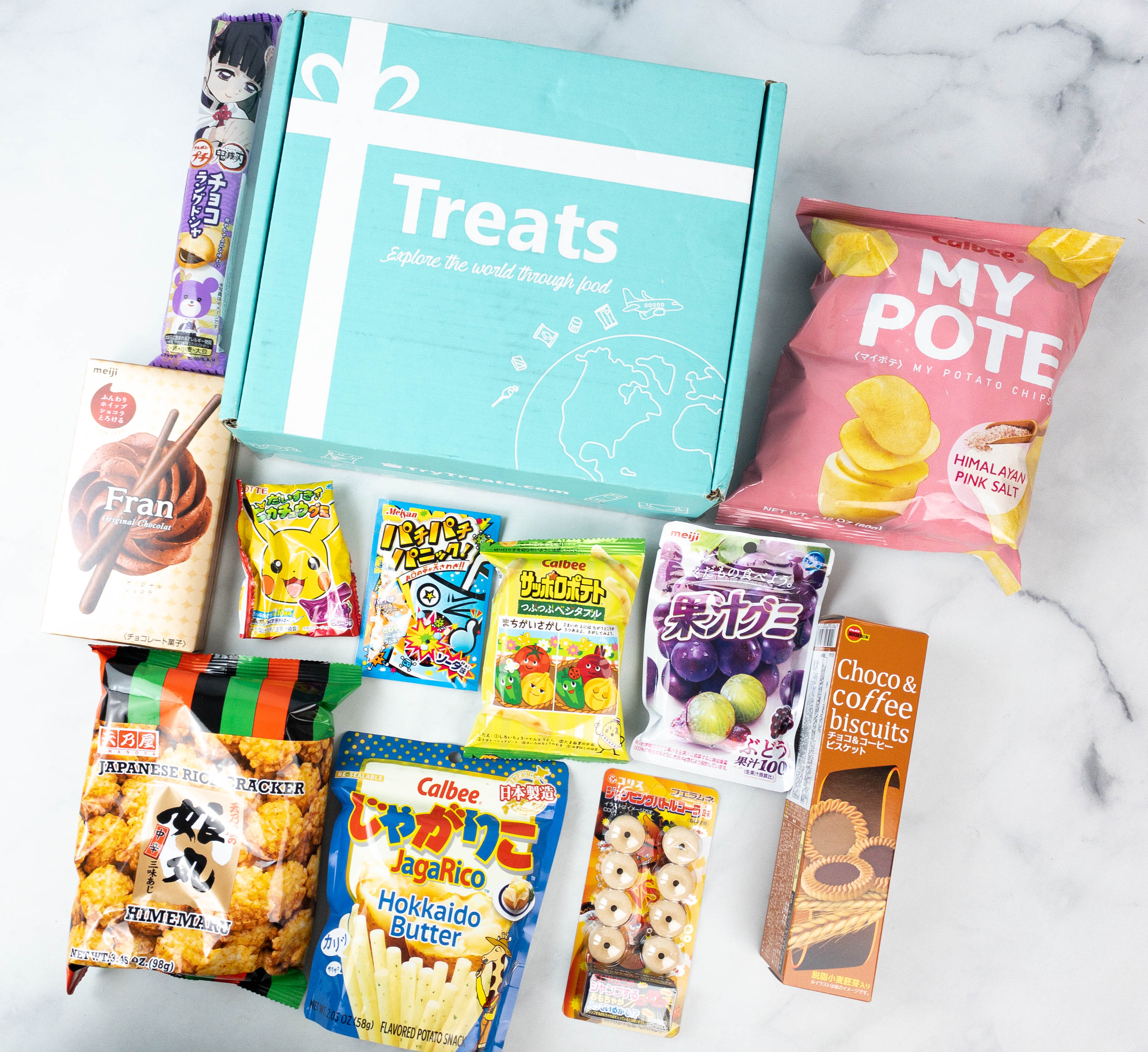 Foreign deals snack box