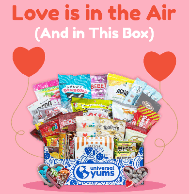 Universal Yums Valentine’s Day Box: Snacks For Your Sweets!