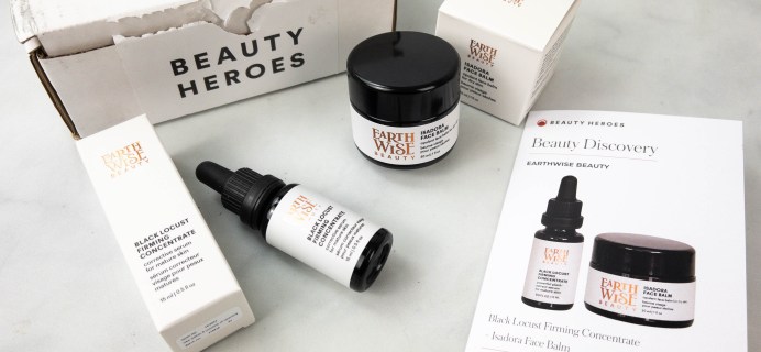 Beauty Heroes February 2022 Review: EARTHWISE BEAUTY