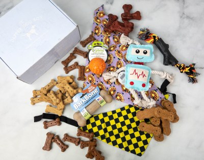 The Dapper Dog Box February 2022 Review: Bone-Shaped Biscuits And Fun Dog Toys!