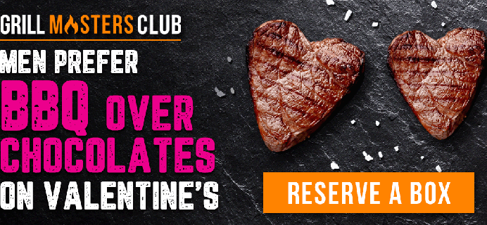 Grill Masters Club Valentine’s Day Sale: $5 Off Any Subscriptions!