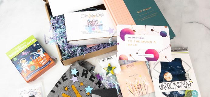 Howdy Baby Box Review + Coupon: January 2022 To The Moon & Back⁠