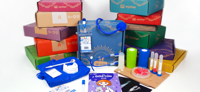 Oyster Kit Deal: 50% Off First STEAM Activity Box For Kids!