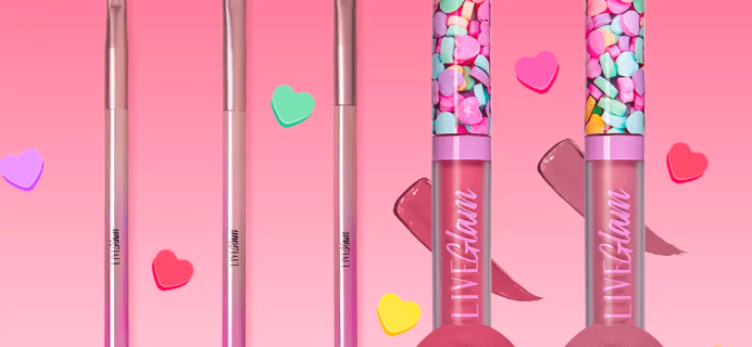 LiveGlam Club Valentine’s Day Sale: Get TWO Brushes or Lippies FREE!
