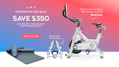 MYX Fitness President’s Day Sale: Up To $350 OFF MYX II!