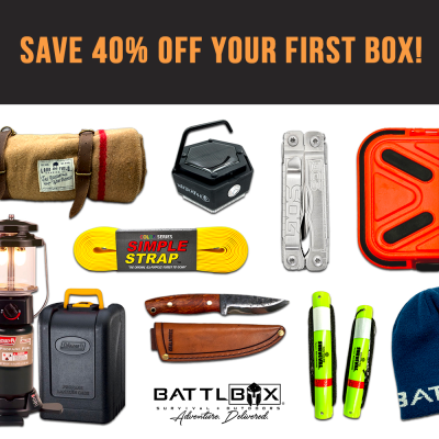 BattlBox Sale: 40% Off First Outdoor and Survival Box!
