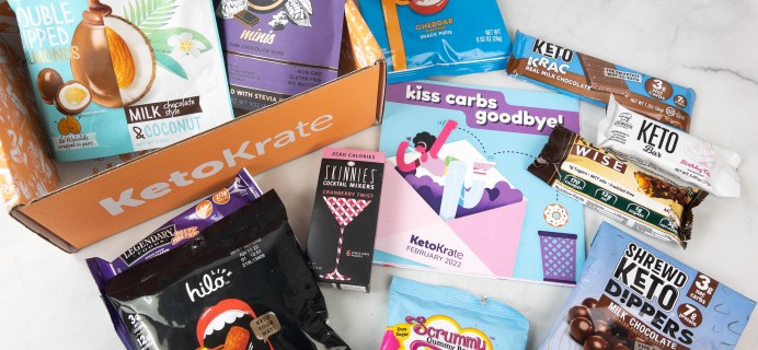 KetoKrate February 2022 Review + Coupon – Kiss Carbs Goodbye!