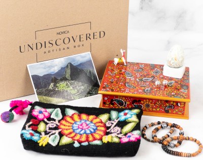 Novica Undiscovered Coupon: Save $10 on Your First Artisan Box From Around The World!