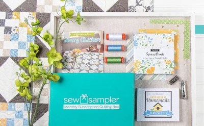 Gift Idea For Quilters and Sewing Enthusiasts: Sew Sampler Box